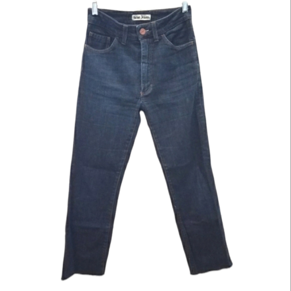 Acne Jeans Cropped Kick Flare